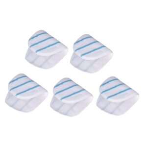 5PCS Replacement Pads Floor Mop Refill Professional Cloth Replacement Washable 10 in 1 Microfiber Mop Refill for PurSteam ThermaPro