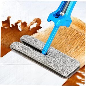 Hoement 2pcs Mop for Wood Floors Floor Mops Push Mop Cloth Double Sided Mop Cloth Mop Accessories Dust Cloth Clean Car Wash Brush