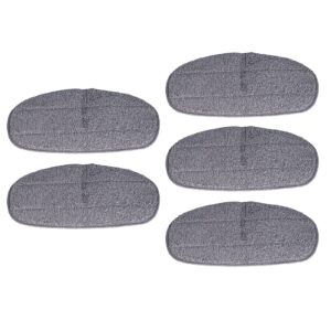 Pssopp 5PCS Cloth Replacement Replacement Pads Washable Mop Refill Microfiber Mop Refill for Leifheit CleanTenso