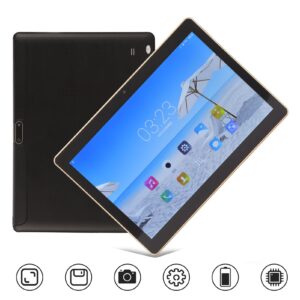 Pomya Tablet, 10.1 Inch 1280x800 IPS HD Tablet for Android 5.1, 1GB RAM 16GB ROM 8 Core Tablet Supports Small Memory Card, 3G Network PC Tablet for Daily Life