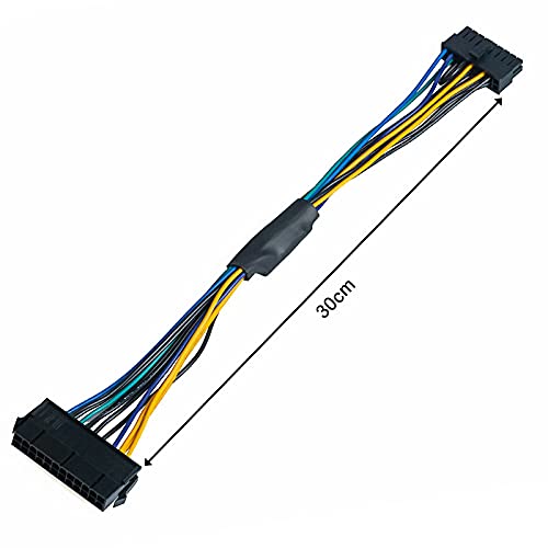 ATX 24-pin to 18-pin Adapter Power Cable for Model Z420 Z620 Desktop Workstation Motherboard 18AWG 30 cm (1 pc)