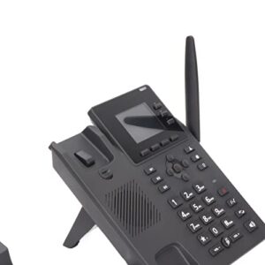 VOIP Phone 100‑240V Voicemail SIP Phone 4G WiFi 2.4 Inch Color Screen Business for Office (US Plug)