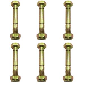 (1/4" x 1-9/16") 53200500 532005 Snow Blowers Shear Pins Bolts Nuts fits Ariens 05907 510016 51001600 B1SB918 AM123342 710-04954 (Set of 6)