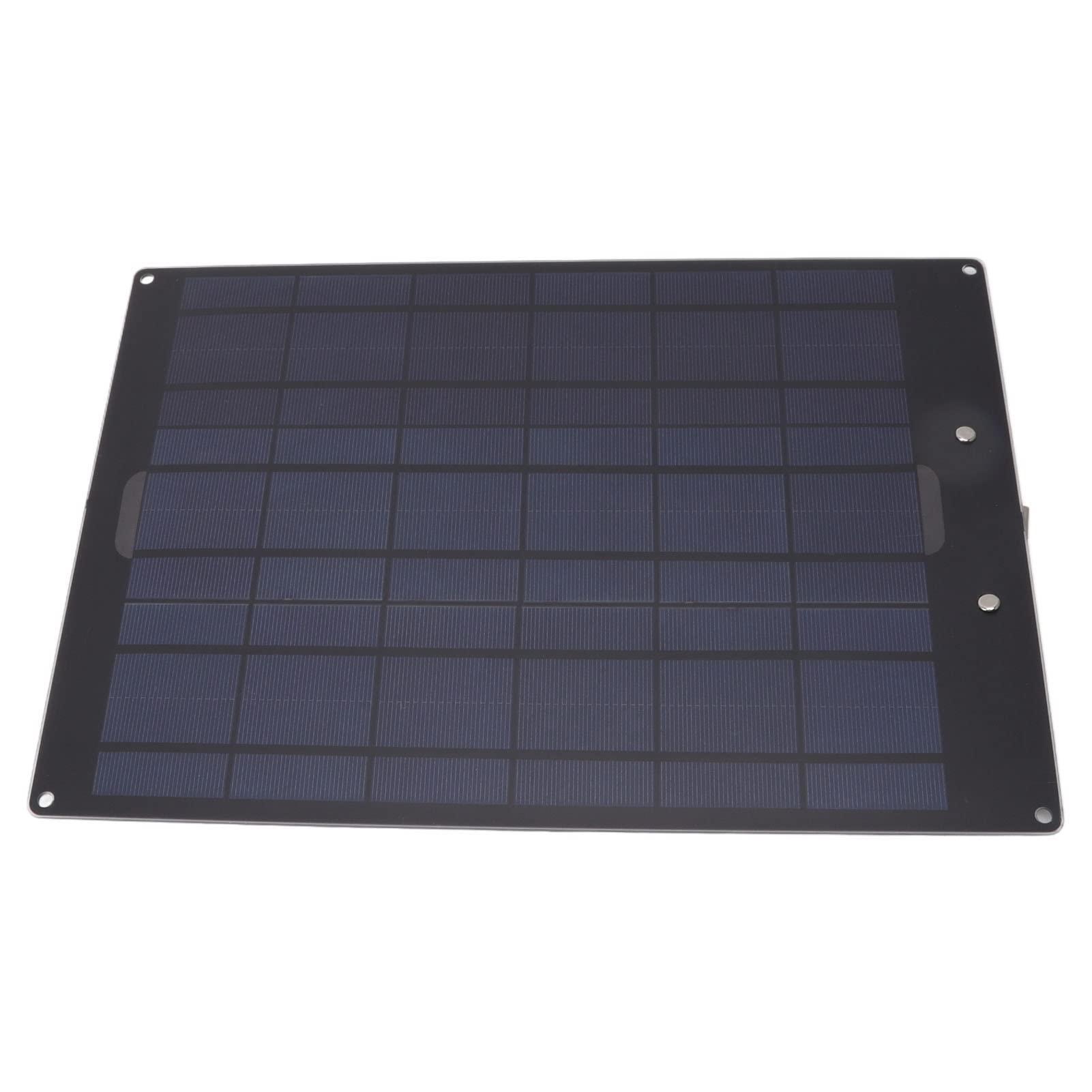 Solar Panel Monocrystalline Silicon 50W Portable High Conversion Efficiency Solar Panel Battery Charger for Outdoor Camping Travel