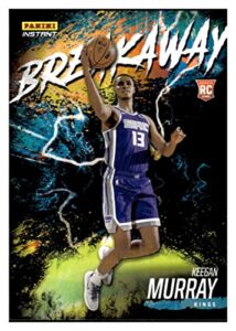 keegan murray rc 2022-23 panini instant breakaway rookie /2304#19 kings nm+-mt+ nba basketball