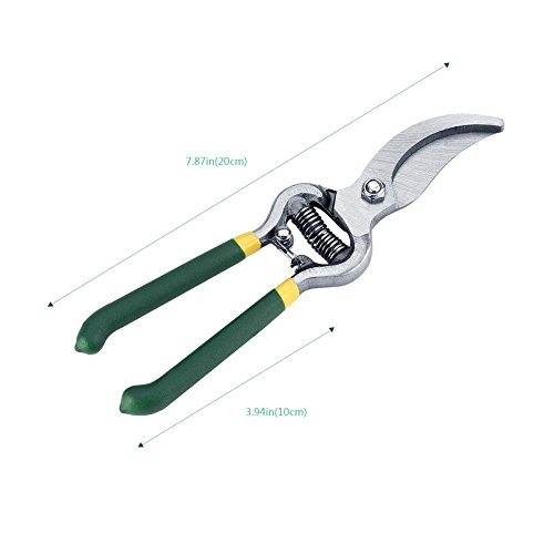 OKJHFD Professional Pruning Shears Garden Pruning Shears, SK5 Alloy Steel Super Sharp Fruit Tree Bonsai Pruning Shears Garden Scissors Grafting Tools Suitable for Gardening Tree Pruning