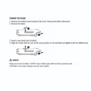 OKNIFE Otacle Utility Knife with Replacement Blades