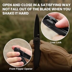 Kizer Spot EDC Pocket Knife 2.91 Inches 154CM Steel Aluminium Handle Folding Knife V3620C2