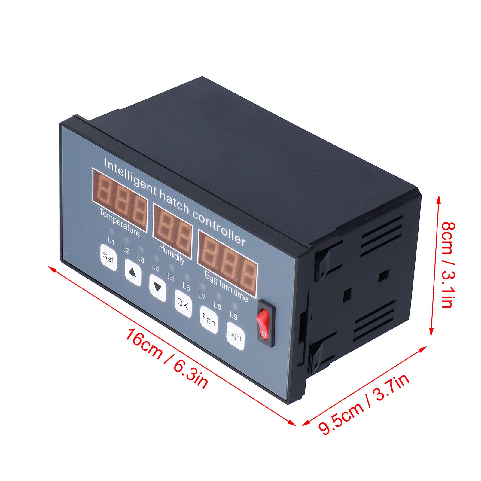 Temperature Thermostat Controllers, Sturdy Advanced Incubator Temperature Controller for Peacock for Home for Quail for Chicken(#1)