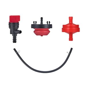 Mikatesi 753-0613 731-0782 731-0781 731-0780 721-0287 Snow Blowers Rubber Spirals Paddles Set with Hardware Kit for MTD 21" 20" Snowblowers