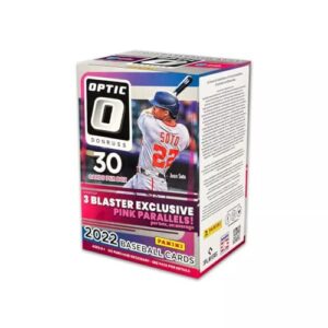 2022 panini donruss optic baseball blaster box (30 cards/bx)