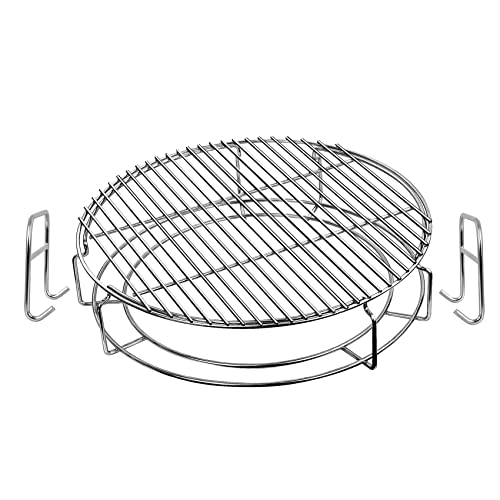 Fire Pit Cooking Grate Accessory for Solo Stove Bonfire 19.5 Inch, Stainless Steel Grill Grate for Bonfire Fireplace Tools