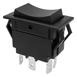 AUGREX 1687904 Snowblower Chute Rocker Switch, Chute Rotation Switch Fit for Simplicity Snapper Murray Snowblower Replace 1754865YP 1687905 1737378YP 1737379YP