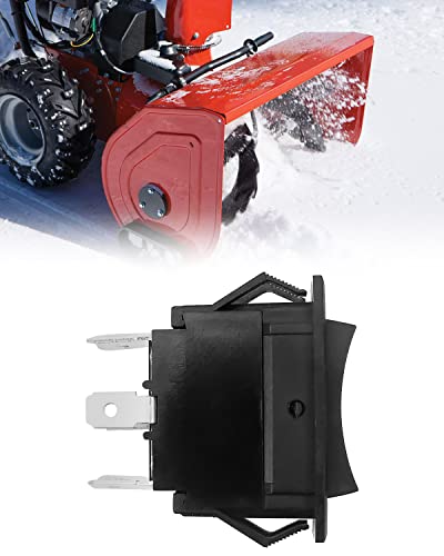 AUGREX 1687904 Snowblower Chute Rocker Switch, Chute Rotation Switch Fit for Simplicity Snapper Murray Snowblower Replace 1754865YP 1687905 1737378YP 1737379YP