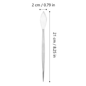 ibasenice Bonsai Long Tweezers,Stainless Steel Tweezer Crafting Tweezer Bonsai Tweezer Tool for Plants Moss Potted