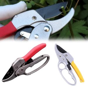 ATAAY Garden Shears Professional Gardening Tools Garden Pruning Shears Secateurs Tools Fr It Tree Pruning Scissors Bonsai Branch Pruners Gardening Secateurs Trimmer Tools,Gardening (Red)