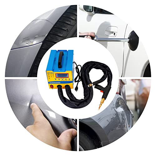 Gdrasuya10 Car Dent Repair Machine 110V Spot Welder Dent Puller 3000W Stud Welder Dent Repair Kit Metal Sheet Repair Tool 7 Welding Modes Spot Welder for Car Body Dent Repair 4S Shop