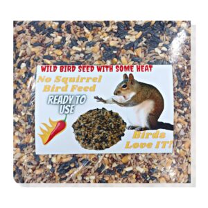 missouri feed & seed hot pepper wild bird seed no squirrel 12 pounds hot bird seed