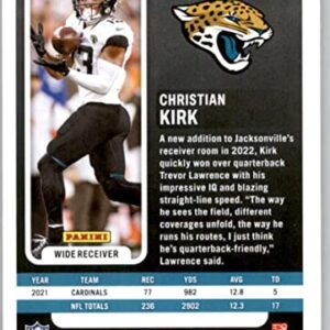 2022 Panini Absolute #55 Christian Kirk Jacksonville Jaguars Football NM-MT