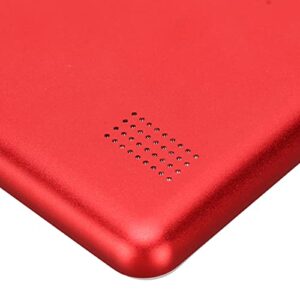 Naroote 10.1in Tablet, Red Calling Tablet for Android 11.0 100‑240V for Working (US Plug)