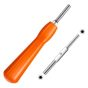 gamebit security screwdriver, double-ended 4.5mm 3.8mm gamebit screwdriver bit set replacement,gamebit security screwdriver kit compatible with nes,snes,n64