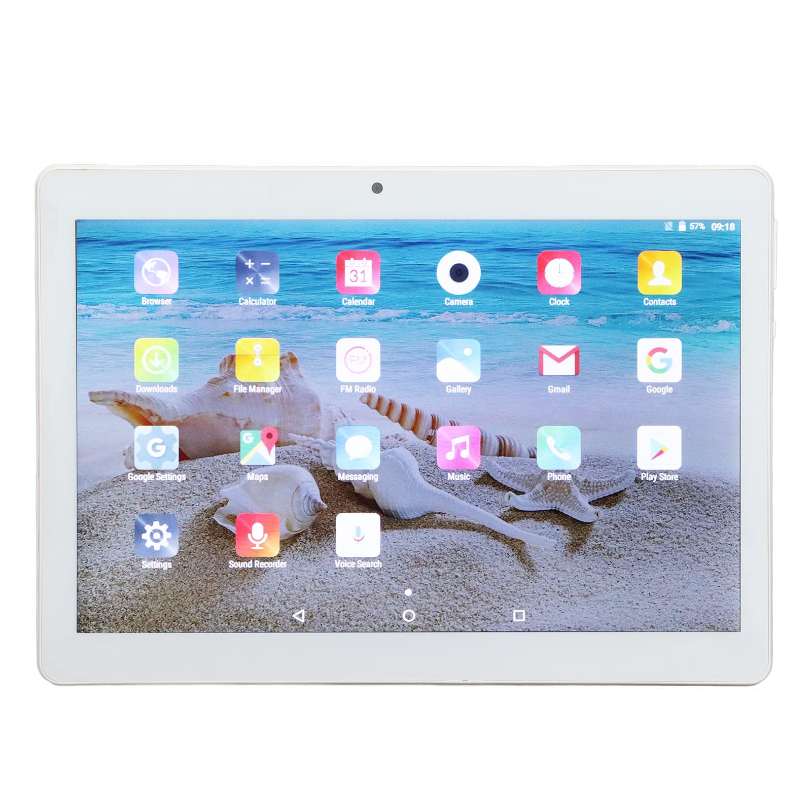 10 Inch Android Tablet PC, 2GB RAM 32GB Memory, 1960X1080 IPS HD Touch Screen, 7MP Dual Camera, Android 11 Tablet, Octa Core Processor for Kids Learning and Video Playback(Silver White)