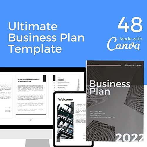 The Ceo Downloadable Ultimate 48-Page Business Plan Template