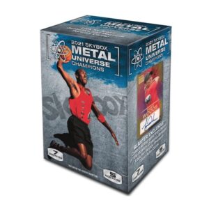 2021 upper deck skybox metal universe champions blaster box - 5 packs