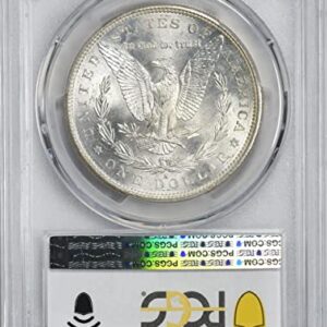 1881 S Morgan Dollar, CAC Verified PCGS MS68