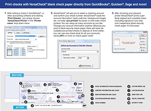 VersaCheck X9 Platinum 2023 – 5 User Finance and Check Creation Software [PC Download]