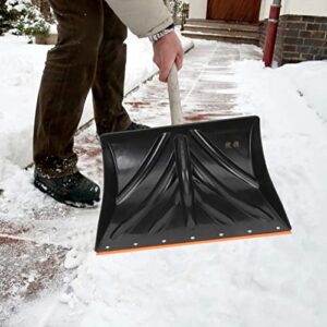 Snow Shovel Replacement Blade Snow Shovel Head Replacement: Snow Shovel Attachment Ash Scoop Dustpan Coal Shovel Plant Shovel for Gardening Home Ice Shovel