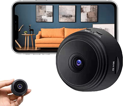 1080P Magnetic WiFi Mini Hidden Spy Camera, Nanny Cam Reshline Camera for Home Office Security,Secret Cameras with Motion Detection Night Vision