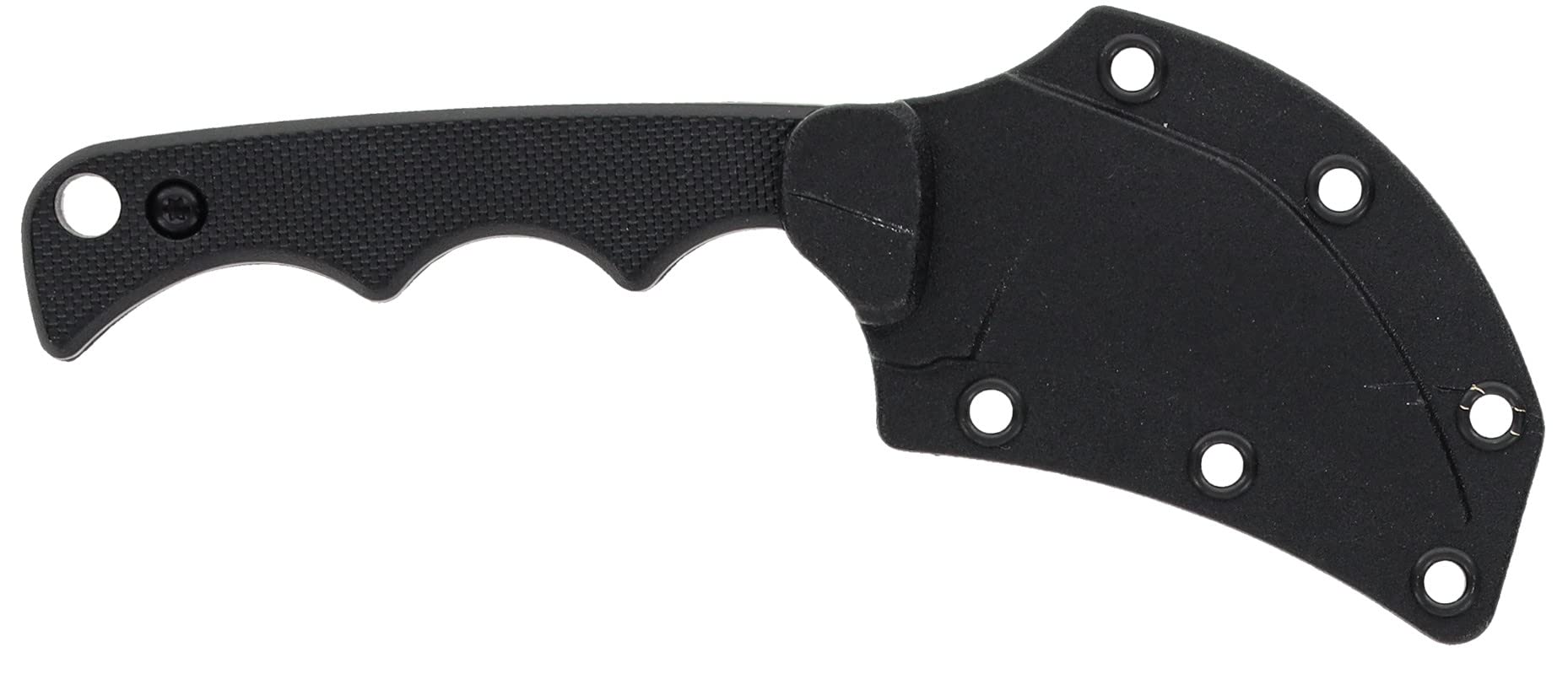 Smith&Wesson Accessories (8HT64) Smith & Wesson H.R.T Karambit Neck Knife 5.2 in Overall Length with 2 in Blade Length and Breakaway Lanyard