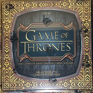 2022 Rittenhouse Game of Thrones Complete Series Volume 2 Hobby Box - Factory Sealed