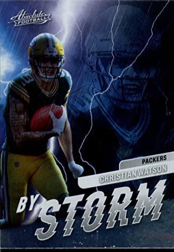 2022 PANINI ABSOLUTE BY STORM #15 CHRISTIAN WATSON GREEN BAY PACKERS FOOTBALL NFL