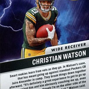 2022 PANINI ABSOLUTE BY STORM #15 CHRISTIAN WATSON GREEN BAY PACKERS FOOTBALL NFL