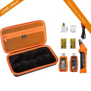 Aproca Hard Travel Storage Case, for Klein Tools ET310 AC Circuit Breaker Finder & 80016 Circuit Breaker Finder Tool Kit & RT250 GFCI Outlet Tester