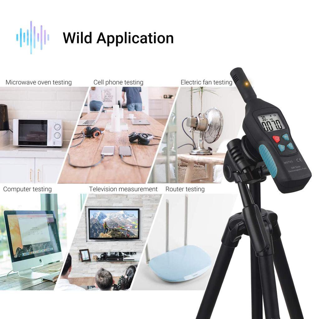 5HZ-3500MHz EMF Meter, Household Radiation Detector