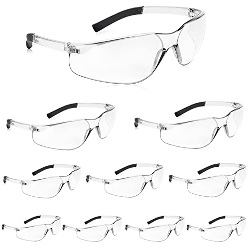 Salfboy Safety Glasses ANSI Z87.1 Scratch Resistant Glasses for Women Man Lab Goggles UV Eye Protection