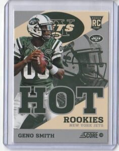 2013 score hot rookies retail #1 geno smith