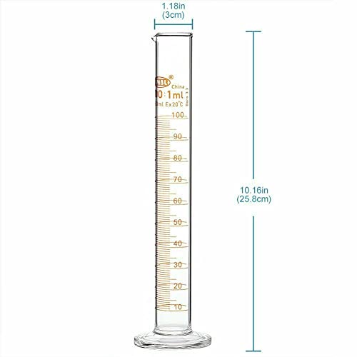 Alochol Hydrometer Kit for Distilled Spirits Brandy Liquor Whiskey Moonshine: 2X Alcohol Hydrometers 0-100% ABV Proof Tralle 0-200 Double Scales,100ml Glass Cylinder Test Jar Accessories Storage Box