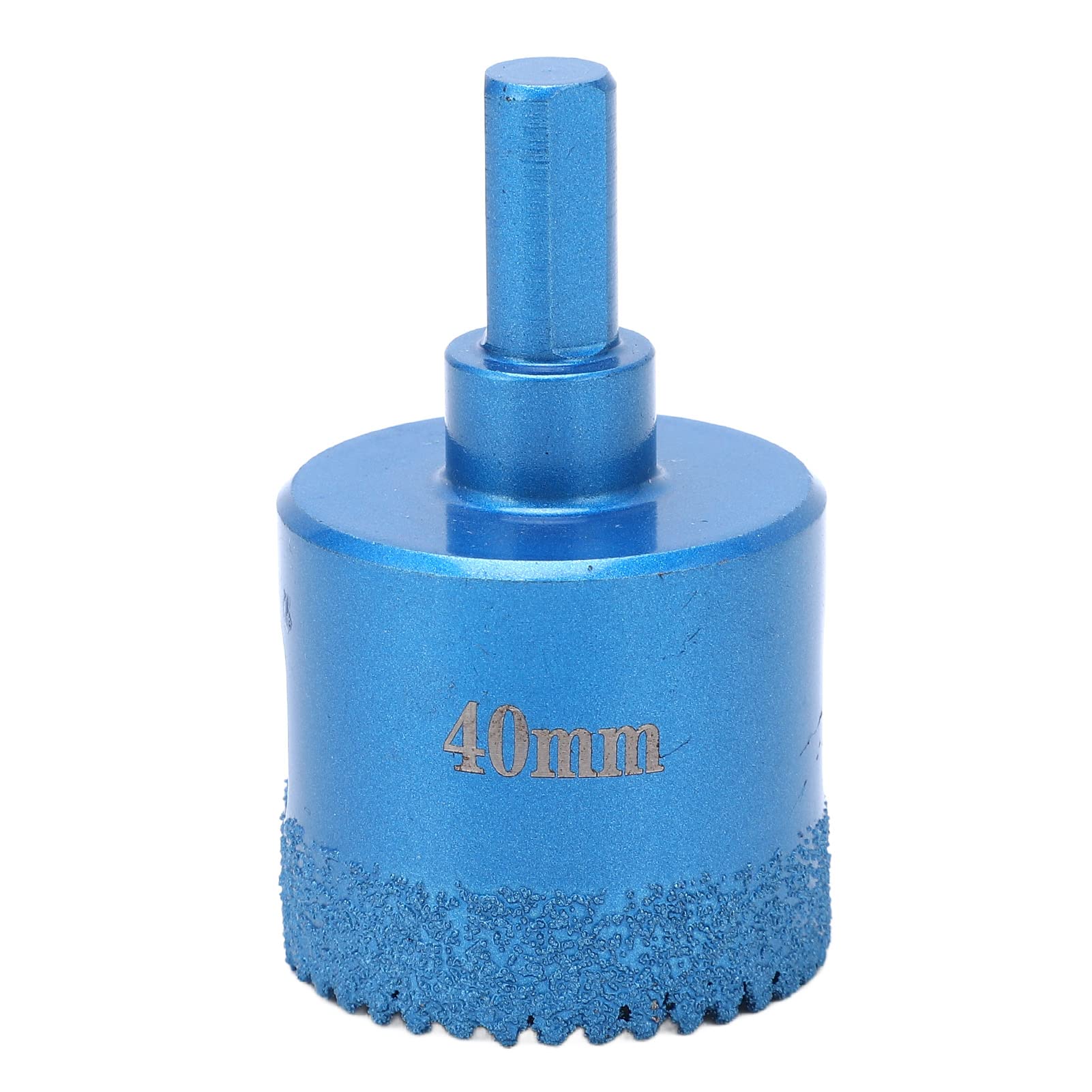 Drill Bit, Wear Ressitant Blue Fast Drilling Speed Diamond Hole Saw Bit for Ceramics