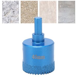 Drill Bit, Wear Ressitant Blue Fast Drilling Speed Diamond Hole Saw Bit for Ceramics