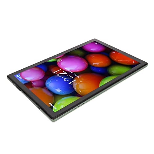 Calling Tablet, 10.1 Inch Tablet 8 Core CPU 100-240V Green for Gaming (US Plug)