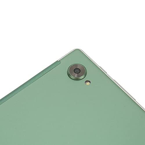 HD Tablet, Octa Core Green 10.1in Tablet 6000mAh Rechargeable for Business (US Plug)