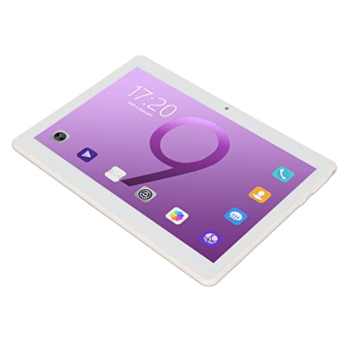 FOTABPYTI 10 Inch Tablet, HD Tablet 3GB RAM Octacore CPU 3 Card Slots 32GB ROM for Entertainment (US Plug)