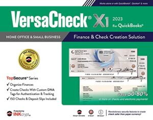 versacheck x1 2023 for quickbooks - finance and check creation software [pc download]