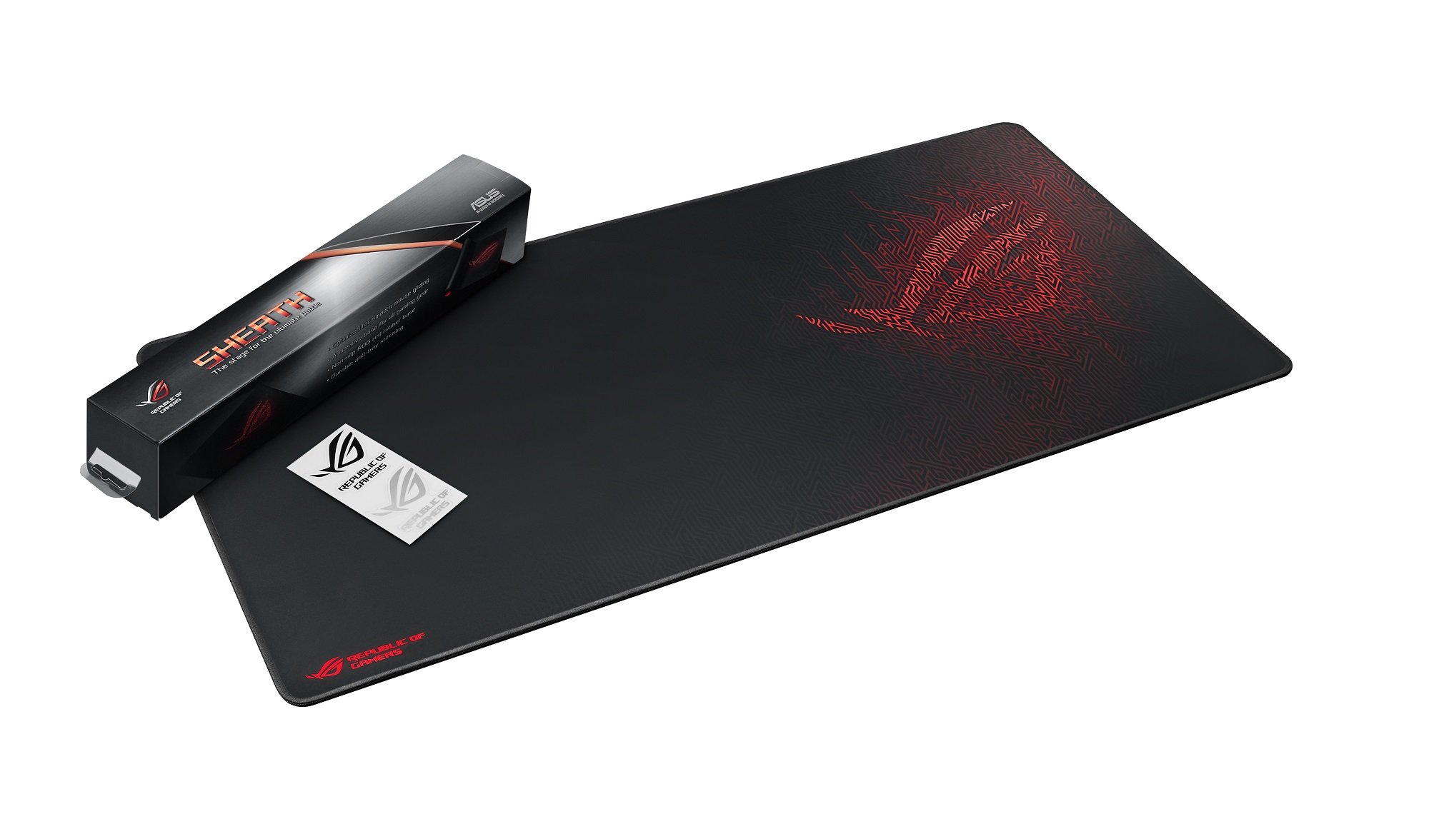 ASUS ROG Mechanical Gaming Keyboard and Extended Gaming Mouse Pad Bundle