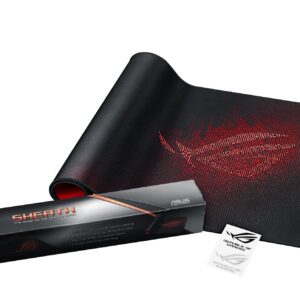 ASUS ROG Mechanical Gaming Keyboard and Extended Gaming Mouse Pad Bundle