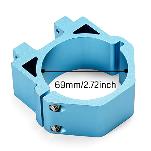 Genmitsu 69mm Diameter Aluminum CNC Spindle Holder Spindle Mount for Genmitsu 4040-PRO, 3020-PRO MAX V2, 3030-PROVer MAX CNC Machine and Genmitsu Aluminum Z Axis Assembly V2 Kits